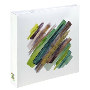 Hama Memo-album Brushstroke Voor 200 Foto's Van 10x15 Cm Groen