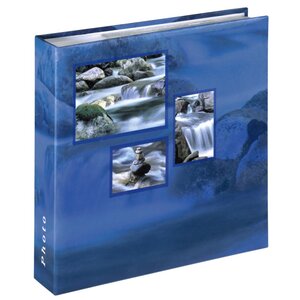 Hama Memo Slip-in Album Singo Blauw 10x15/200 Foto's