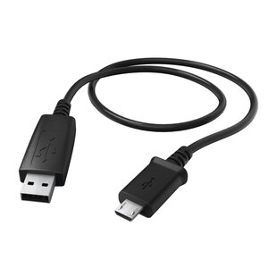 Hama Oplaad-/gegevenskabel Micro-USB 0,6 M Zwart