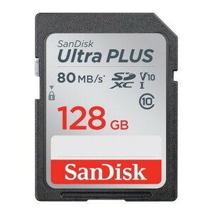 Sandisk SDXC Elite Ultra Plus 128.0GB 80MB/s CL10 Incl Rescue Pro