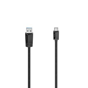 Hama USB-C-kabel USB-A-stekker - USB-C-stekker USB 3.2 Gen2 10 Gbit/s 1,00 M