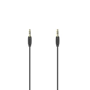 Hama Audiokabel 3,5-mm-jack-st. - St. Stereo Verguld Ultradun 1,5 M