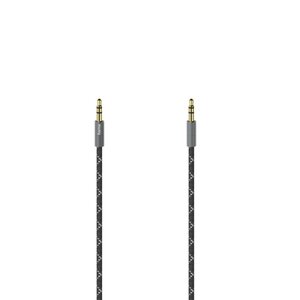 Hama Audiokabel 3,5-mm-jack-st. - St. Stereo Metaal Verguld 0,75 M