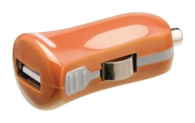 Valueline Vlmp11950o Usb-autolader Usb A Female - 12v-autoaansluiting Oranje