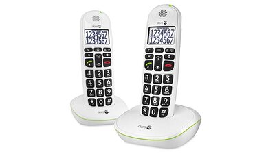 Doro Phone Easy 110 Duo Big Button Care Dect Telefoon Wit