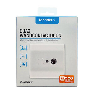 Technetix Coax Wandcontactdoos