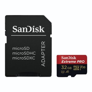 Sandisk MicroSDHC Extreme Pro 32GB 100mb / 90mb,U3,V30,A1