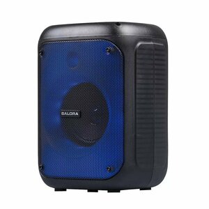 Salora S1 Party Speaker + LED Zwart