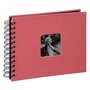 Hama Spiraalalbum Fine Art 24 X 17 Cm 50 Zwarte Pagina's Flamingo