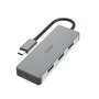 Hama USB-C-hub 4-poorts USB 3.2 Gen2 10 Gbit/s Alu