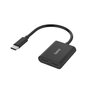 Hama Audio-adapter 2in1 USB-C-st. - 2x USB-C-aansl. Audio + Opladen
