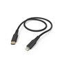 Hama Oplaadkabel Flexible USB-C - Lightning 1,5 M Silicone Zwart