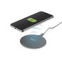 Hama Wireless Charger QI-FC10 Metal 10 W Draadl. Smartphone-oplaadpad Z/w