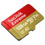 Sandisk MicroSDXC Extreme 128GB 190mb / 60mb,U3,V30,A2 AC