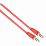 Nedis CAGP22005RD10 Stereo-audiokabel 3,5 Mm Male - 3,5 Mm Male 1,0 M Rood