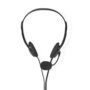 Nedis CHST100BK Pc-headset On-ear 2x 3,5 Mm Connectoren 2,0 M Zwart