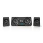 Nedis GSPR21022BK Gaming Speaker Speaker-kanalen: 2.2 Usb Gevoed 3,5 Mm Male 48 W Led Volumebediening