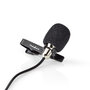 Nedis MICCJ105BK Bedrade Microfoon Clip-on Lavalier 3,5 Mm Metaal