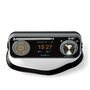 Nedis RDDB5200BK Dab+ Radio Tafelmodel Dab+ / Fm 2.4 " Kleurenscherm Batterij Gevoed / Netvoeding Digitaal 24 W Bluetooth® Koptelefoonoutput Wekker Slaaptimer Handgreep Zwart