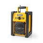 Nedis RDFM3100YW Fm-bouwradio 15 W Bluetooth® Ipx5 Handvat Geel / Zwart
