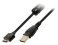 Valueline VLCP60806B20 Camera Data Kabel Usb 2.0 A Male - 12p Canon Connector Male 2,00 M Zwart