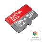 Sandisk MicroSDXC Ultra Android 256GB 150MB/s CL10 Chromebook