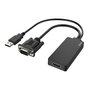 Hama Video-adapter VGA+USB-stekker - HDMI™-aansluiting Full-HD 1080p
