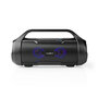 Nedis SPBB310BK Party-boombox 6 Uur Speeltijd Bluetooth® Tws Party-lichten Zwart