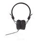 Nedis HPWD1100BK Hoofdtelefoon Met Snoer On-ear Opvouwbaar 1,2 M Ronde Kabel Zwart