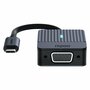 Rapoo UCA-1003 USB Type-C naar VGA Adapter Zwart