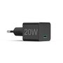 Hama Snellader USB-C PD/Qualcomm® Mini-oplader 20 W Zwart