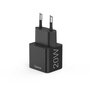 Hama Snellader USB-C PD/Qualcomm® Mini-oplader 20 W Zwart