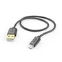 Hama Oplaadkabel USB-A - Lightning 1,5 M Zwart