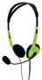 BasicXL BXL-HEADSET1 Stereo Headset Groen/Zwart