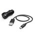 Hama Auto-oplaadset Micro-USB 2.4 A Zwart_
