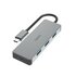 Hama USB-C-hub 4-poorts USB 3.2 Gen2 10 Gbit/s Alu_
