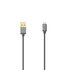 Hama USB-kabel Voor IPhone/iPad Met Lightning-connector USB 2.0 Metaal 0,75 M_