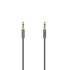 Hama Audiokabel Elite 3,5-mm-jack-st. - St. Metaal Verguld 0,75 M_