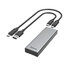 Hama USB-behuizing Voor Harde Schijf Voor M.2 SATA En NVMe SSD-harde Schijven_