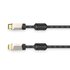 Hama Premium HDMI™-kabel Met Ethernet Conn. - Conn. Ferriet Metaal 0,75 M_