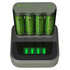 GP Recyko USB Lader En Doc + 4 AA Batterijen 2600mah_