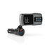 Nedis CATR101BK Fm-transmitter Voor In De Auto Bluetooth® Bass Boost Microsd-kaartsleuf Handsfree Bellen Spraakbediening 3,0 A / 2,4 A_