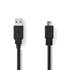 Nedis CCGT60500BK20 Kabel Usb 2.0 A Male - Micro B Male 2,0 M Zwart_