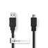 Nedis CCGT60500BK20 Kabel Usb 2.0 A Male - Micro B Male 2,0 M Zwart_