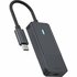 Rapoo USB-C naar USB-C Hub Zwart_