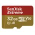Sandisk MicroSDHC Extreme 32GB 100mb / 60mb,U3,V30,A1_