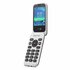 Doro 6880 4G Eenvoudige Klaptelefoon Wit/Zwart_