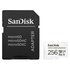 Sandisk MicroSDHC Dash Cam & Home Monitoring 256GB Incl SD Adapter_