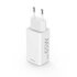 Hama Snellader GaN 1x USB-C PD 1x USB-A QC Mini-oplader 65 W Wit_