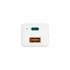 Hama Snellader GaN 1x USB-C PD 1x USB-A QC Mini-oplader 65 W Wit_